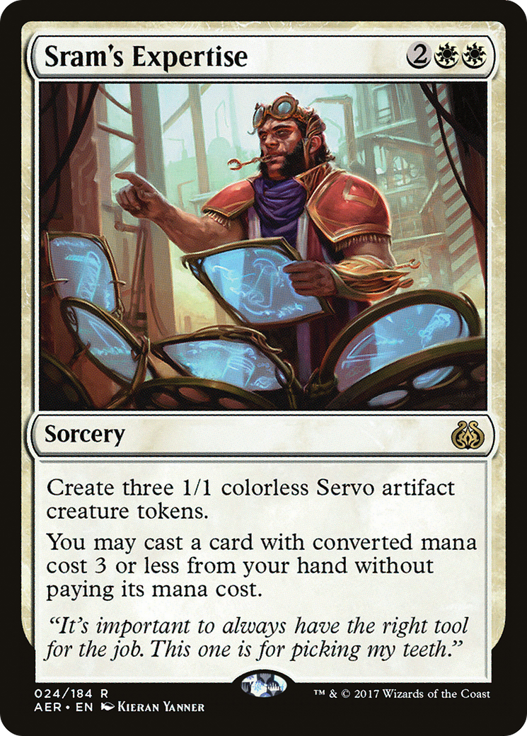 Sram's Expertise (AER-024) [Aether Revolt]