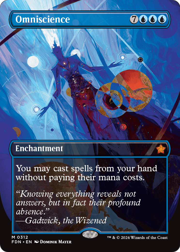 Omniscience (Borderless) (FDN-312) [Foundations]
