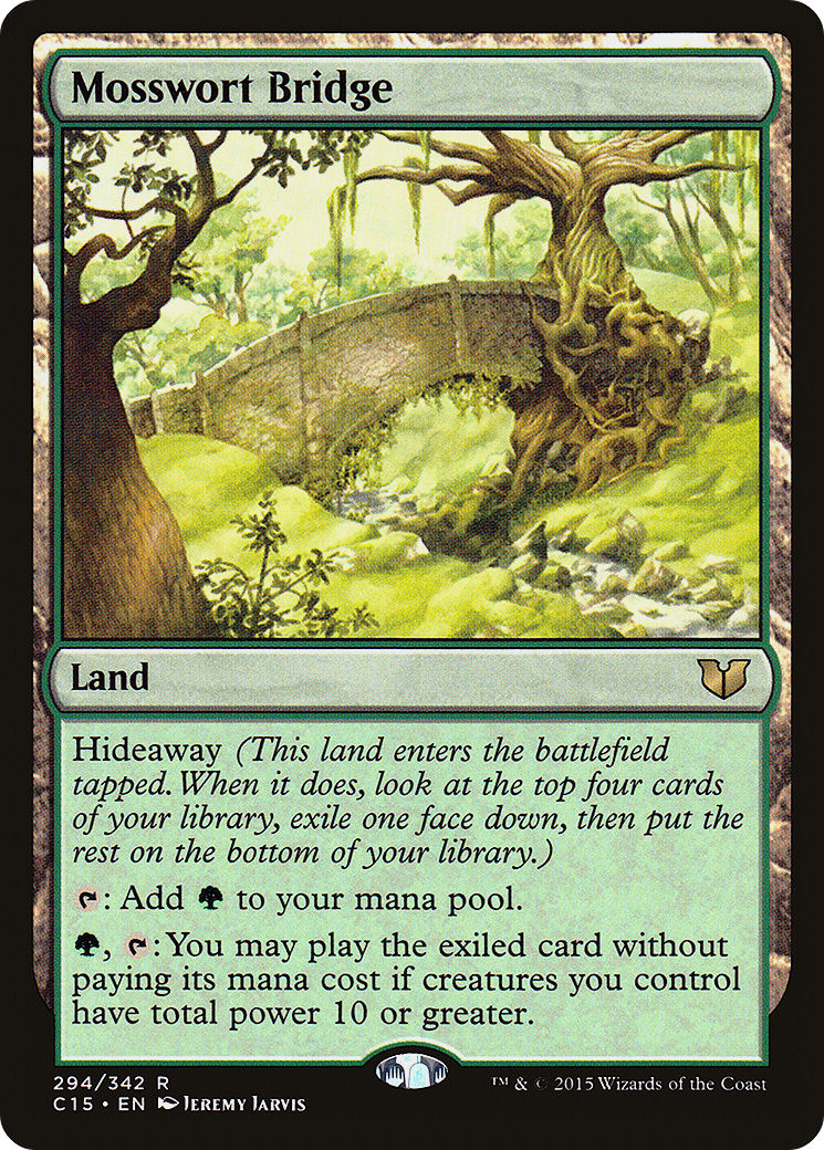Mosswort Bridge (C15-294) [Commander 2015]
