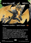 Betor, Kin to All (TDM-353) [Tarkir: Dragonstorm]: (Showcase) (Borderless) Foil