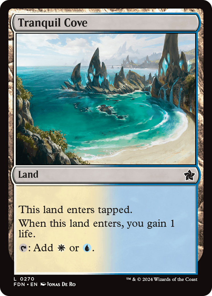 Tranquil Cove (FDN-270) [Foundations] Foil
