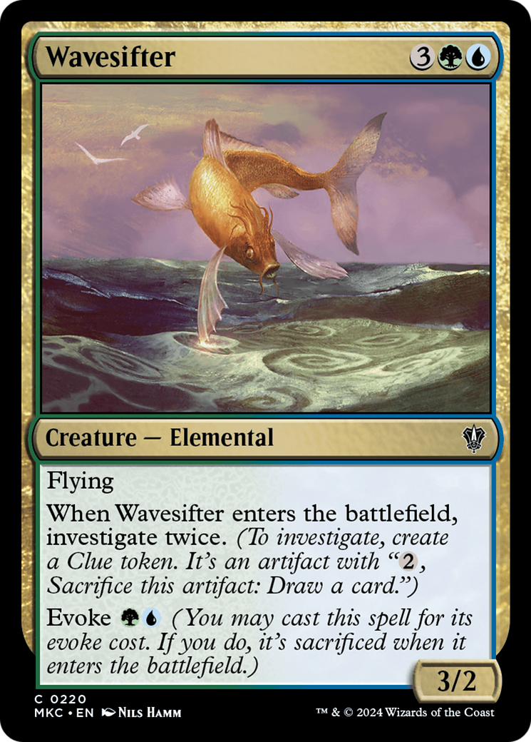 Wavesifter (MKC-220) [Murders at Karlov Manor Commander]