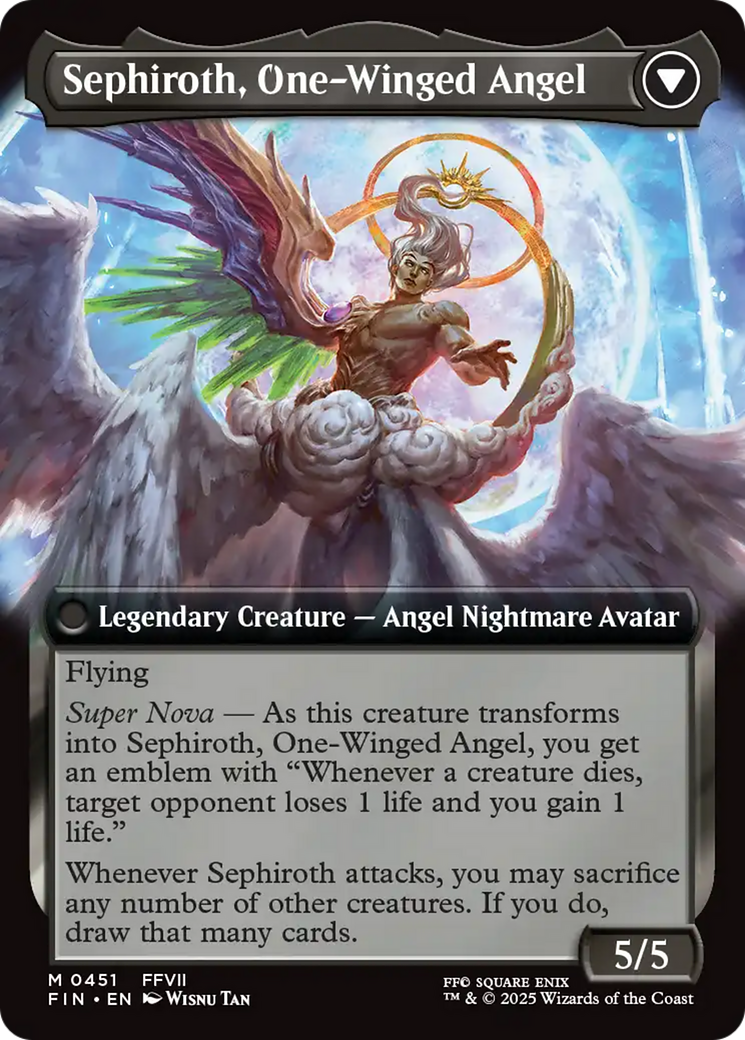 Sephiroth, Fabled SOLDIER (Extended Art) (FIN-451) [FINAL FANTASY]: (Extended Art)