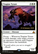 Trapjaw Tyrant (PRE-29S) [Rivals of Ixalan Promos] Foil