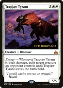 Trapjaw Tyrant (PRE-29S) [Rivals of Ixalan Promos] Foil