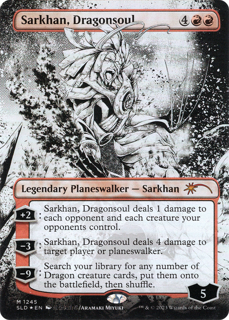 Sarkhan, Dragonsoul (SLD-1245) [Secret Lair Drop] (Borderless) Foil