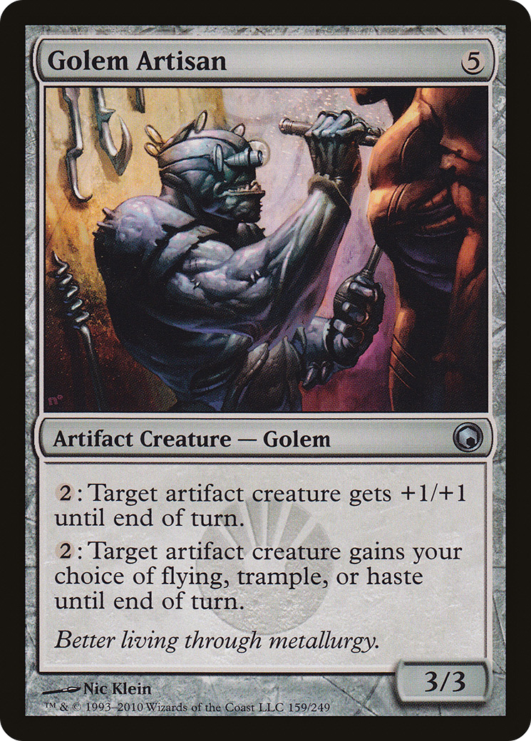 Golem Artisan (SOM-159) [Scars of Mirrodin]