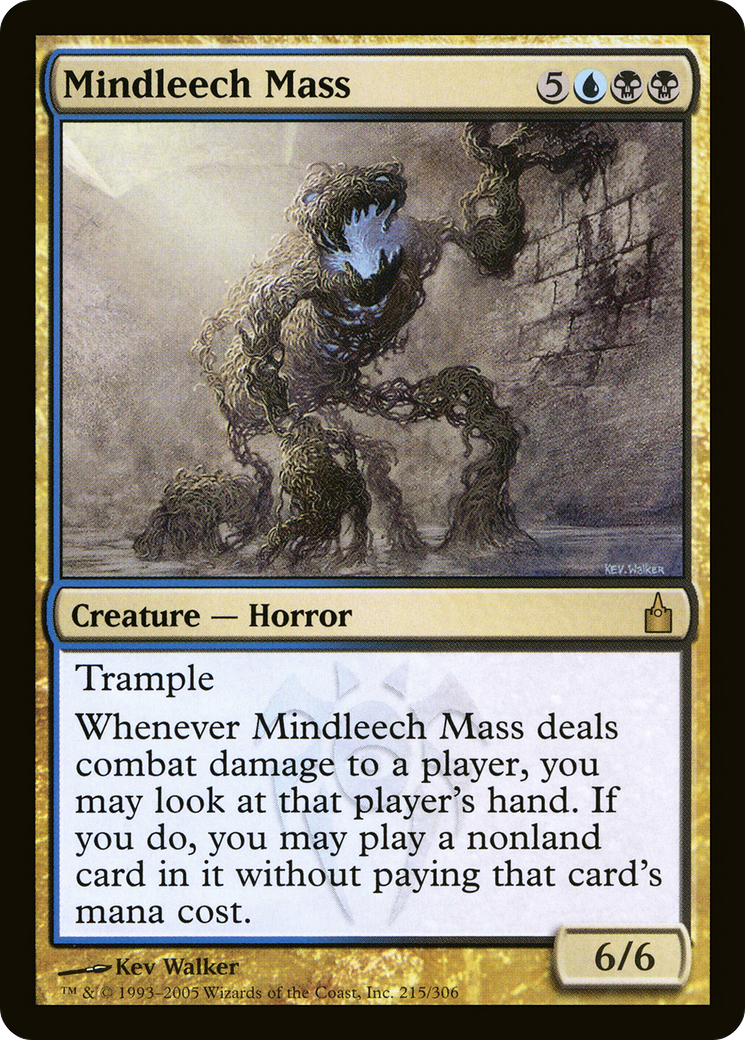 Mindleech Mass (RAV-215) [Ravnica: City of Guilds]