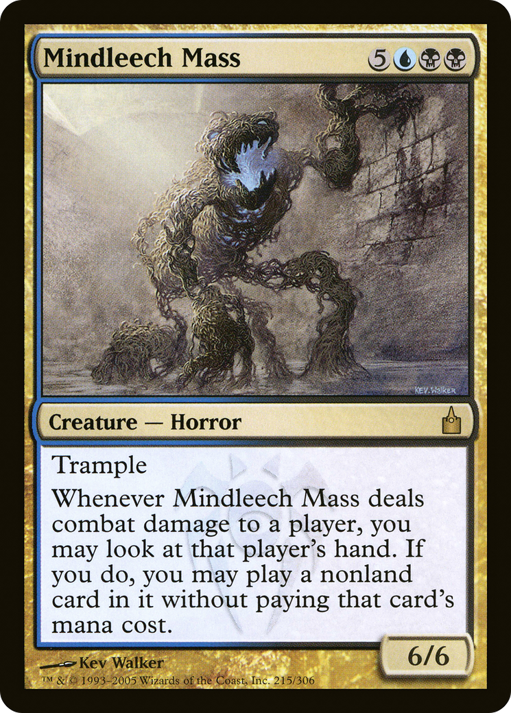 Mindleech Mass (RAV-215) [Ravnica: City of Guilds] Foil