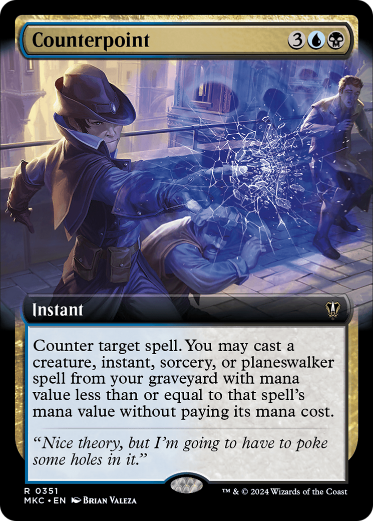 Counterpoint (MKC-351) [Murders at Karlov Manor Commander]: (Extended Art)