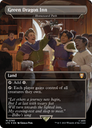 Green Dragon Inn - Homeward Path (Surge Foil) (LTC-395) [Tales of Middle-earth Commander] / Green Dragon Inn (Borderless) Foil