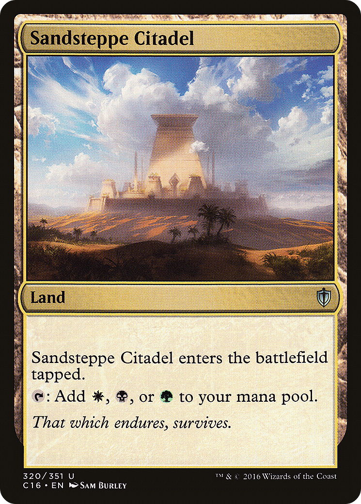 Sandsteppe Citadel (C16-320) [Commander 2016]