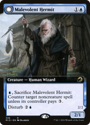 Malevolent Hermit (Extended Art) (MID-336) [Innistrad: Midnight Hunt]