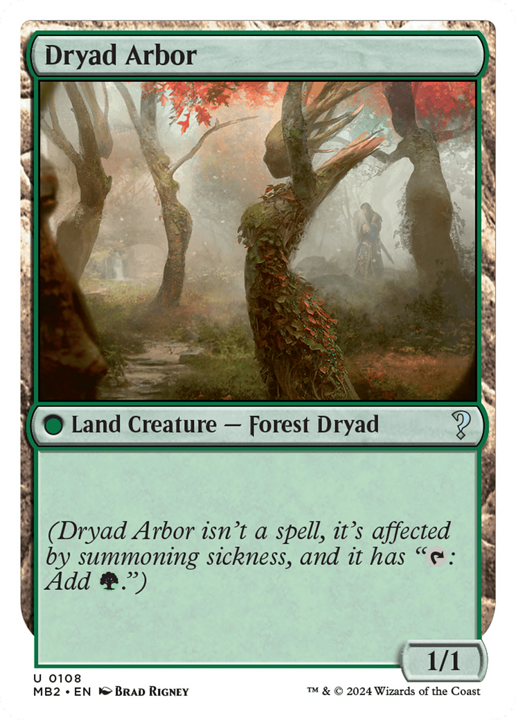 Dryad Arbor (MB2-108) [Mystery Booster 2]