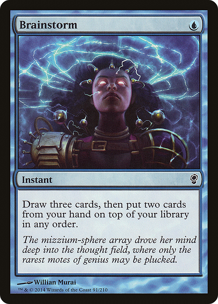 Brainstorm (CNS-091) [Conspiracy] Foil