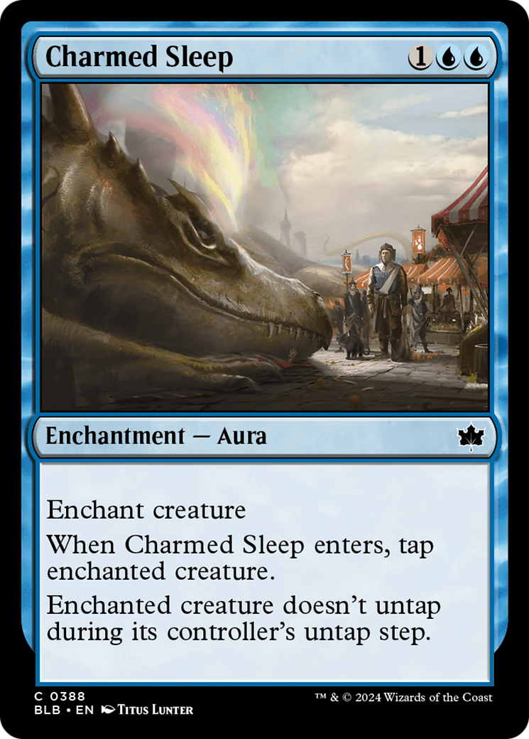 Charmed Sleep (BLB-388) [Bloomburrow] Foil