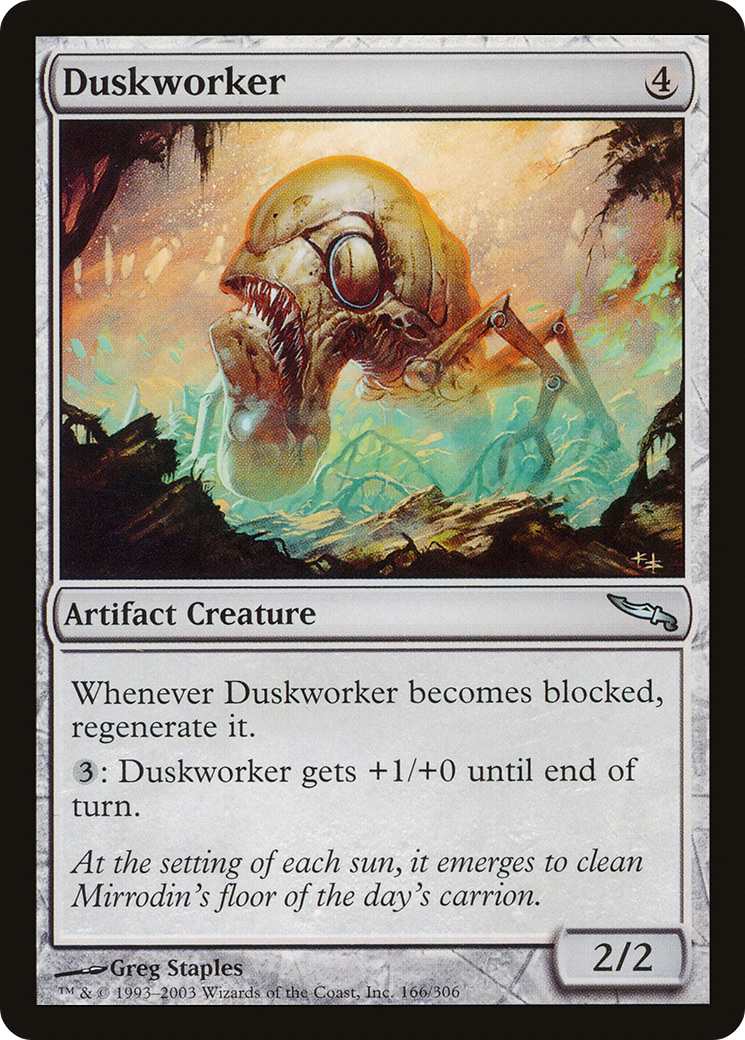 Duskworker (MRD-166) [Mirrodin] Foil