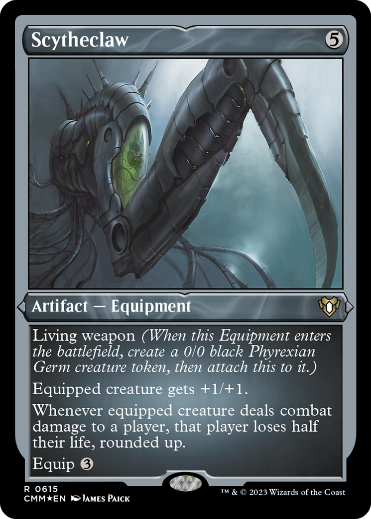 Scytheclaw (CMM-615) [Commander Masters] Etched Foil
