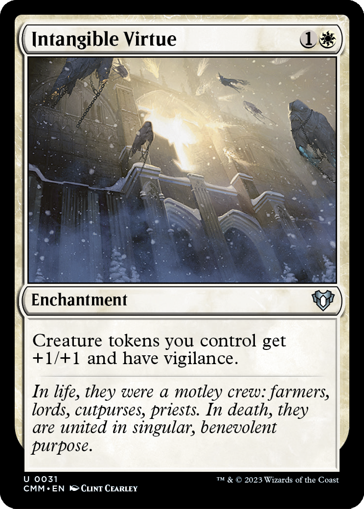 Intangible Virtue (CMM-031) [Commander Masters]