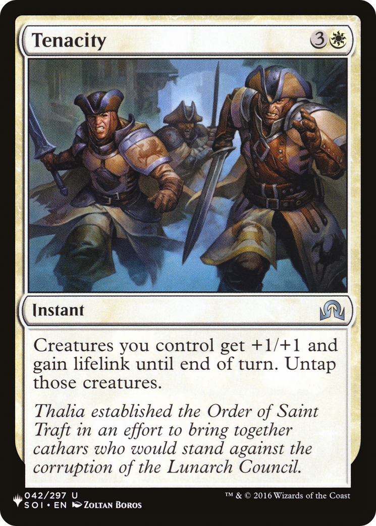Tenacity (LIST-SOI-42) [The List]