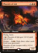 Phoenix of Ash (THB-319) [Theros Beyond Death]: (Extended Art) Foil