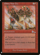 Ghitu War Cry (LIST-ULG-78) [The List]