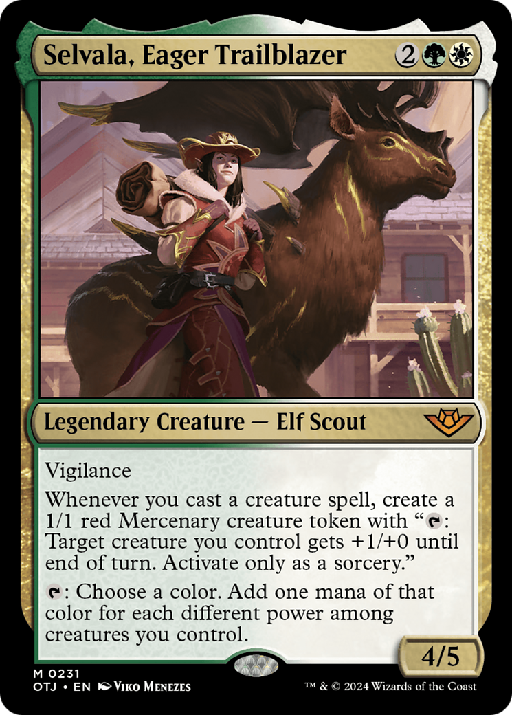 Selvala, Eager Trailblazer (OTJ-231) [Outlaws of Thunder Junction]