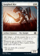 Knighted Myr (MH2-017) [Modern Horizons 2] Foil