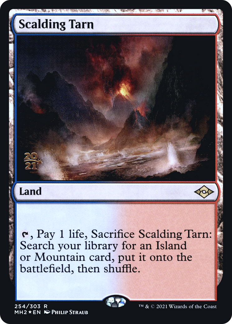Scalding Tarn (PRE-254S) [Modern Horizons 2 Promos] Foil