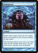 Brainstorm (DDJ-013) [Duel Decks: Izzet vs. Golgari]