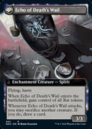 Tribute to Horobi // Echo of Death's Wail (NEO-462) [Kamigawa: Neon Dynasty]: (Extended Art, fandfc, enchantment)