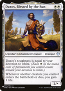 Daxos, Blessed by the Sun (LIST-THB-9) [The List]: (enchantment)