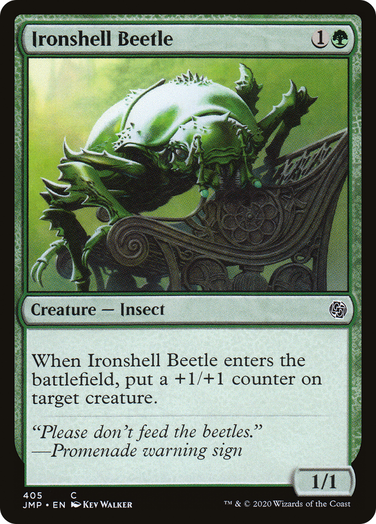 Ironshell Beetle (JMP-405) [Jumpstart]