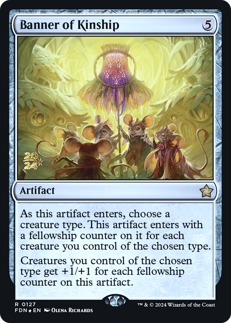 Banner of Kinship (PRE-127S) [Foundations Promos] Foil