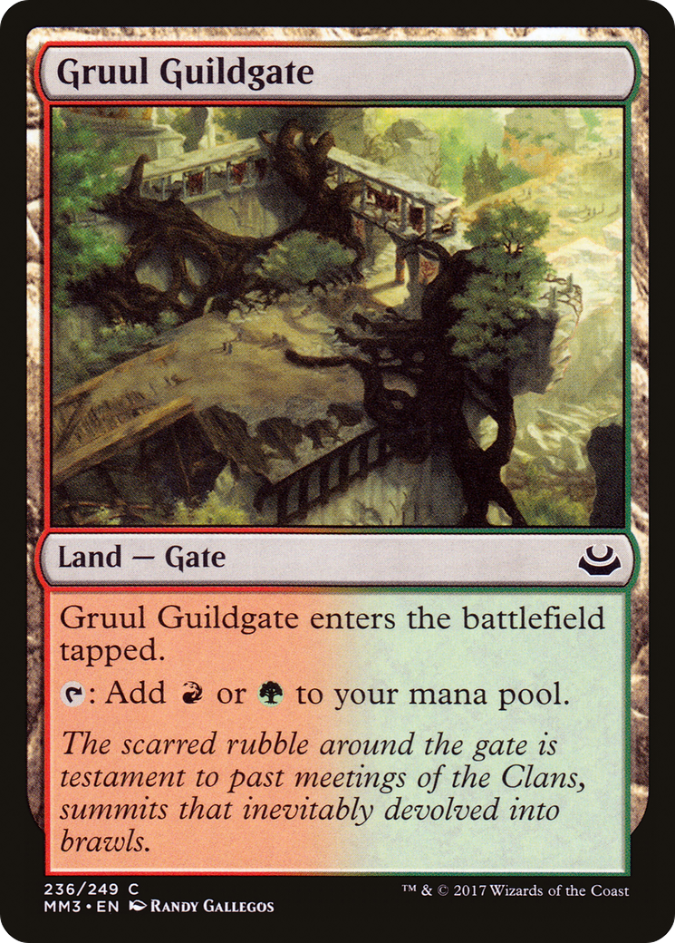 Gruul Guildgate (MM3-236) [Modern Masters 2017]