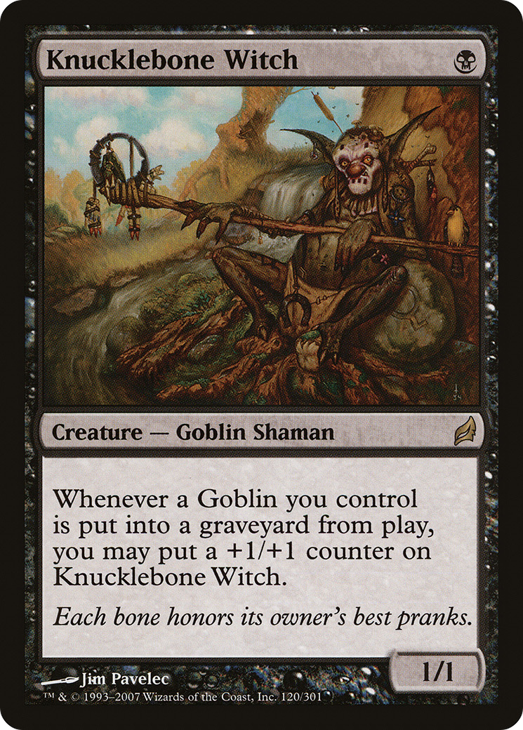 Knucklebone Witch (LRW-120) [Lorwyn]