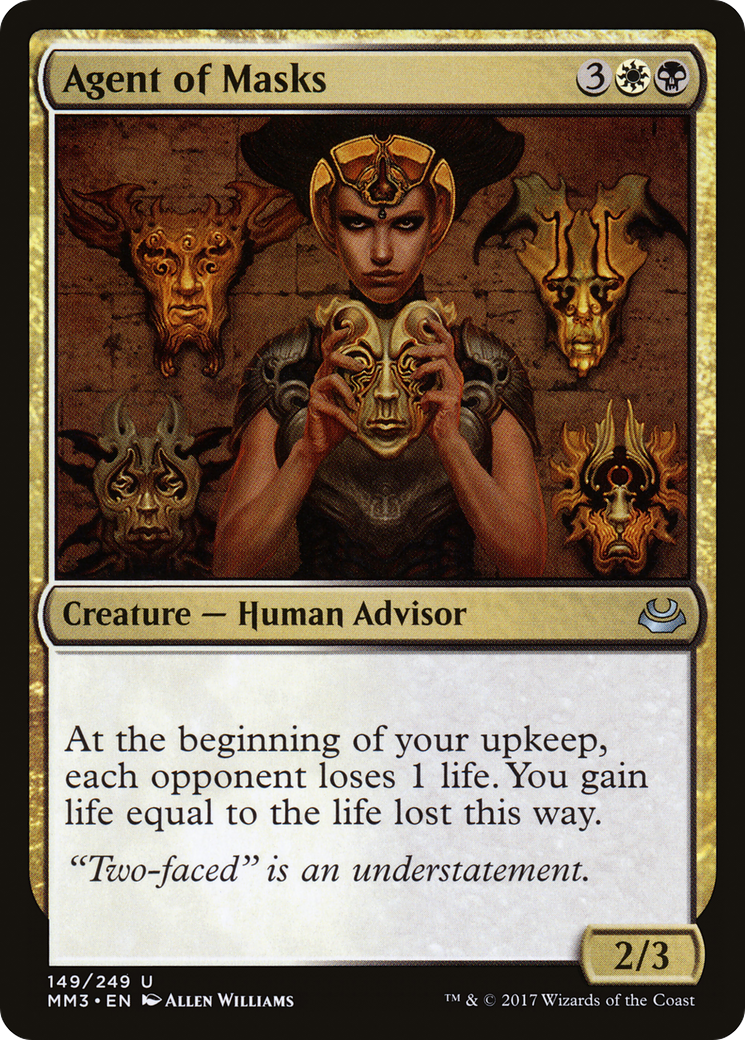 Agent of Masks (MM3-149) [Modern Masters 2017]