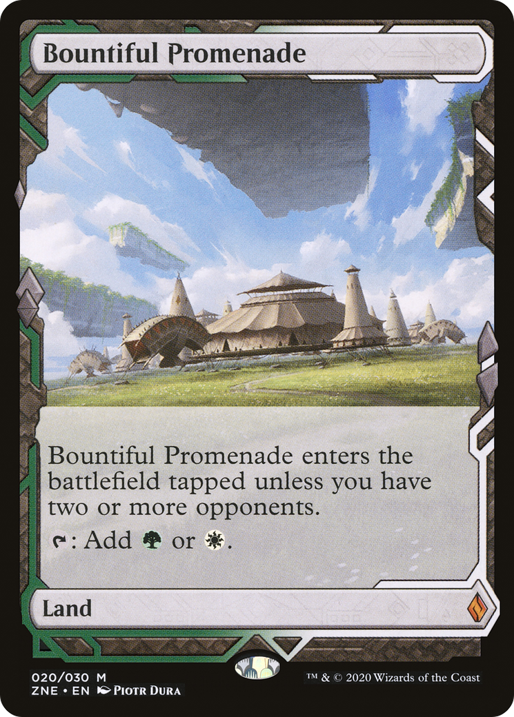 Bountiful Promenade (ZNE-020) [Zendikar Rising Expeditions]