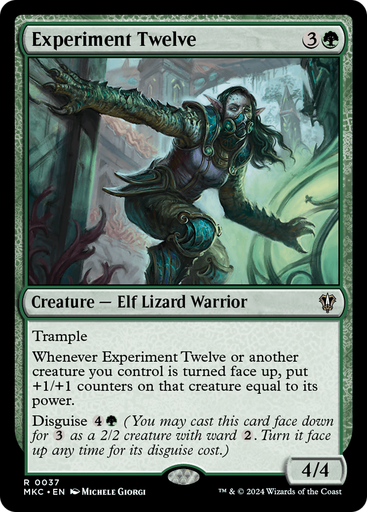 Experiment Twelve (MKC-037) [Murders at Karlov Manor Commander]