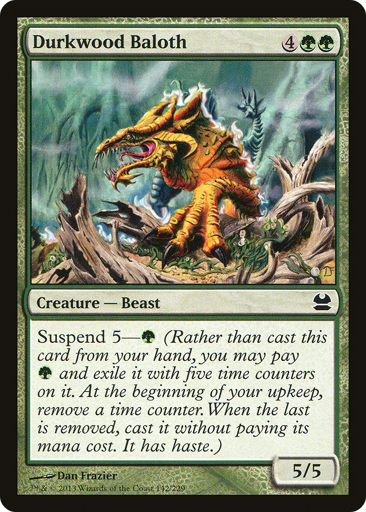 Durkwood Baloth (MMA-142) [Modern Masters]