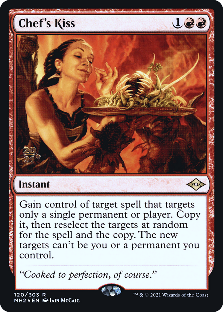 Chef's Kiss (PRE-120S) [Modern Horizons 2 Promos] Foil