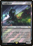 Tomb Blade (Surge Foil) (40K-064) [Warhammer 40,000 Commander] Foil