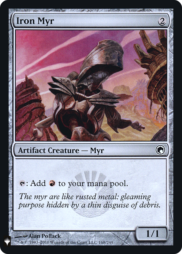 Iron Myr (LIST-SOM-168) [The List] Foil