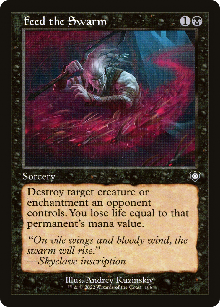Feed the Swarm (BRC-106) [The Brothers' War Commander]