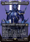 Cecil, Dark Knight (Borderless) (Surge Foil) (FIN-525) [FINAL FANTASY] (Borderless) Foil