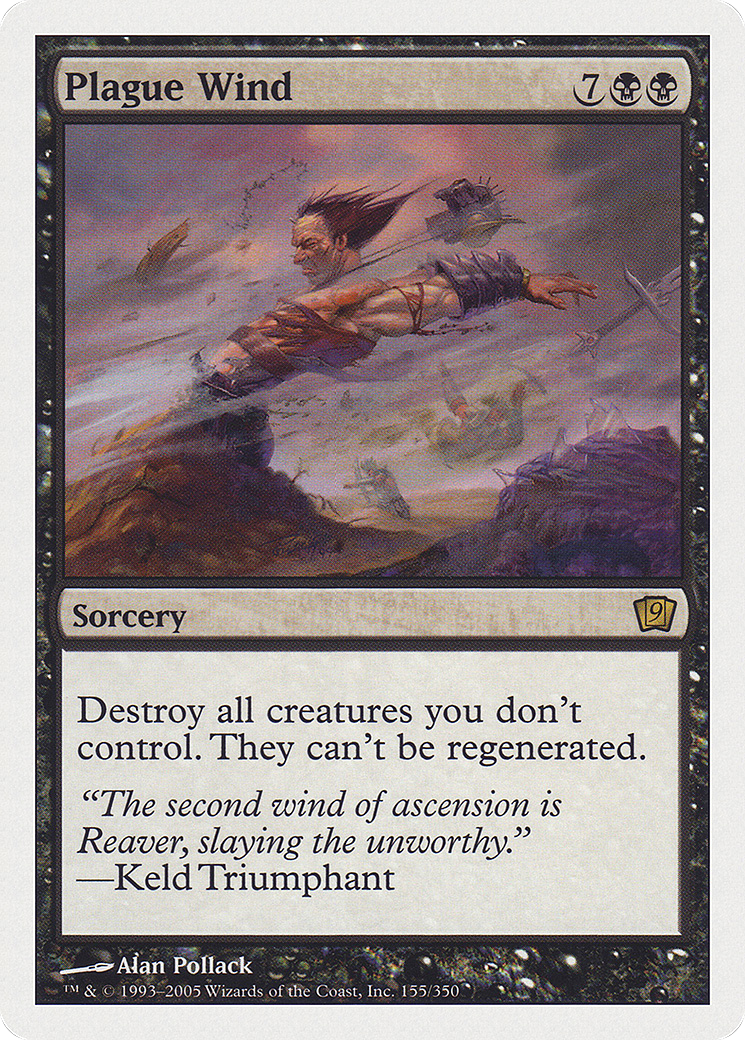 Plague Wind [Ninth Edition] Foil
