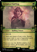 Delighted Halfling (Showcase Scrolls) (LTR-609) [The Lord of the Rings: Tales of Middle-earth]