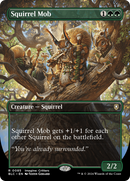 Squirrel Mob (BLC-085) [Bloomburrow Commander] (Borderless) Foil