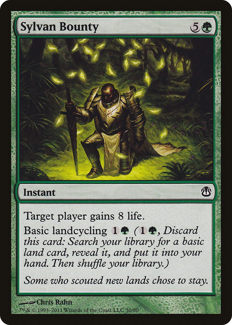 Sylvan Bounty (DDH-030) [Duel Decks: Ajani vs. Nicol Bolas]