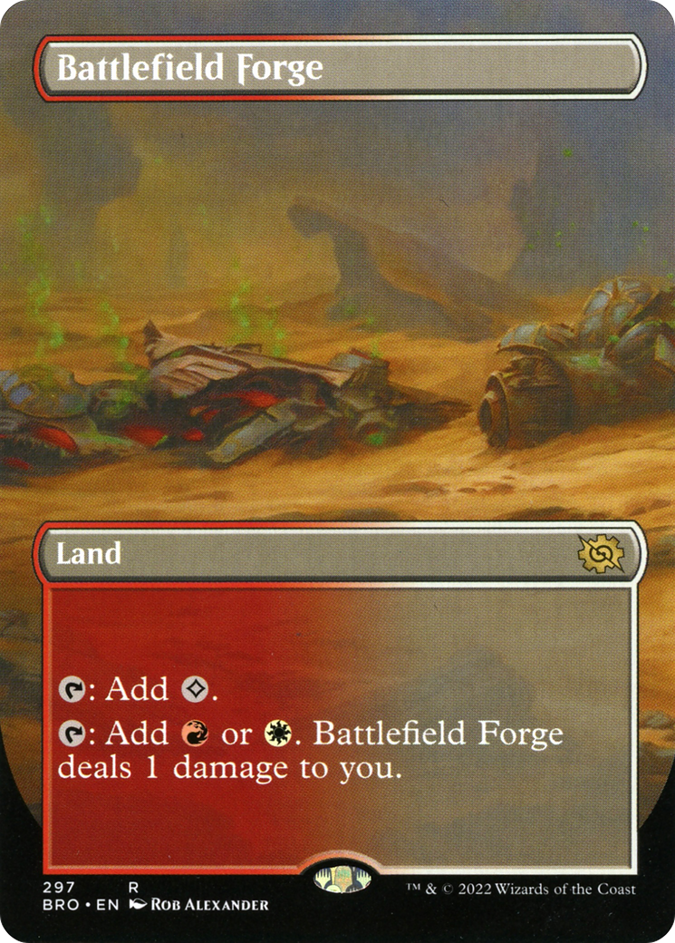 Battlefield Forge (Borderless) (BRO-297) [The Brothers' War]